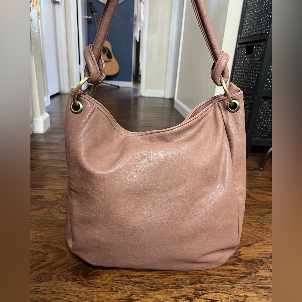 Antik kraft soft pink bag